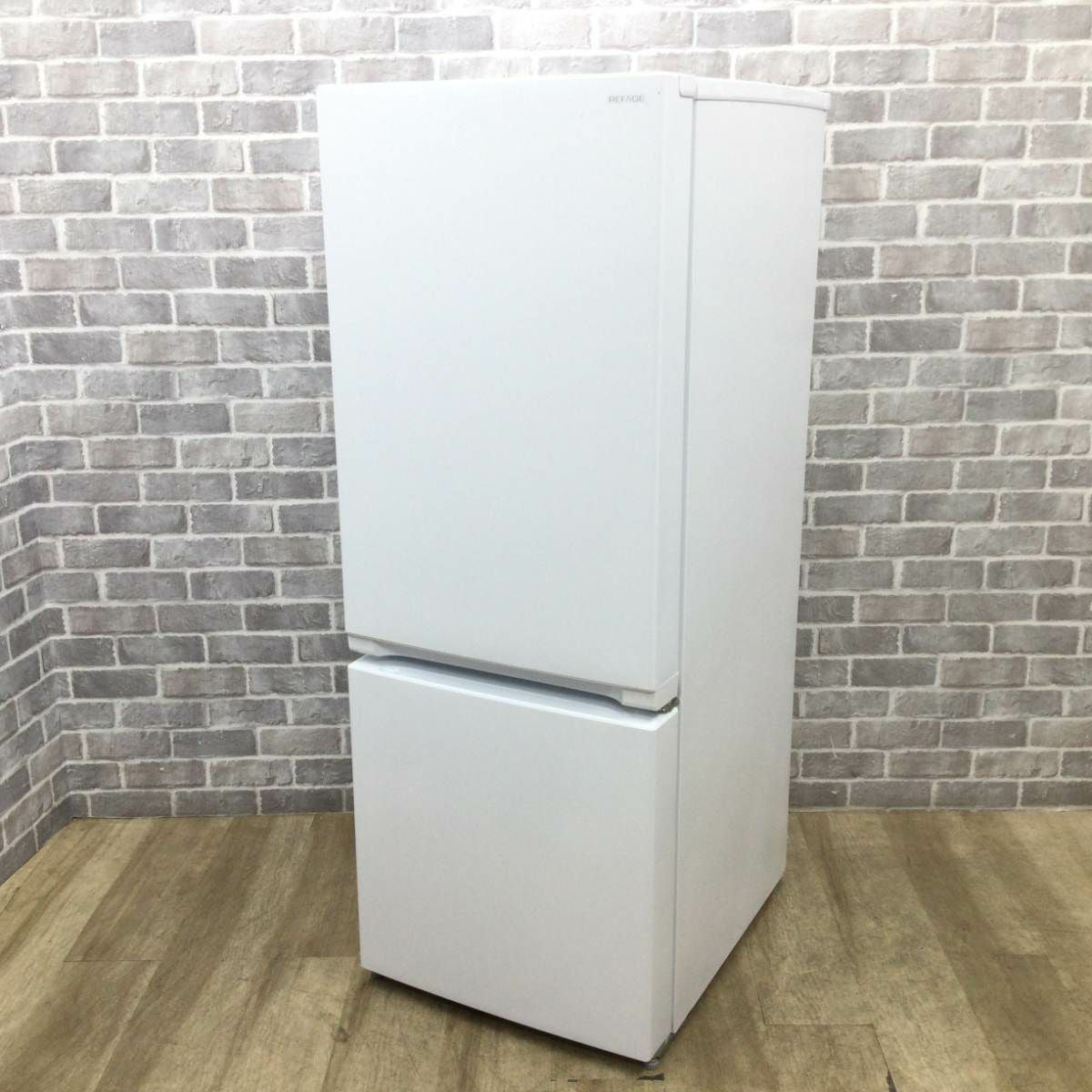 2023年製 ヤマダ電機 156L 2ドア冷凍冷蔵庫 YRZ-F15J ホワイト yselect YRZF15J ヤマダオリジナル 2ドア冷蔵庫 (156L・右開き