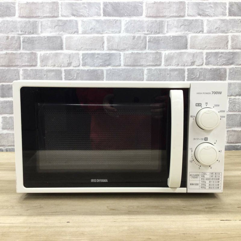 アイリスオーヤマ 電子レンジ 700W 17L 50hz KMG-T177-5-W 2021年製