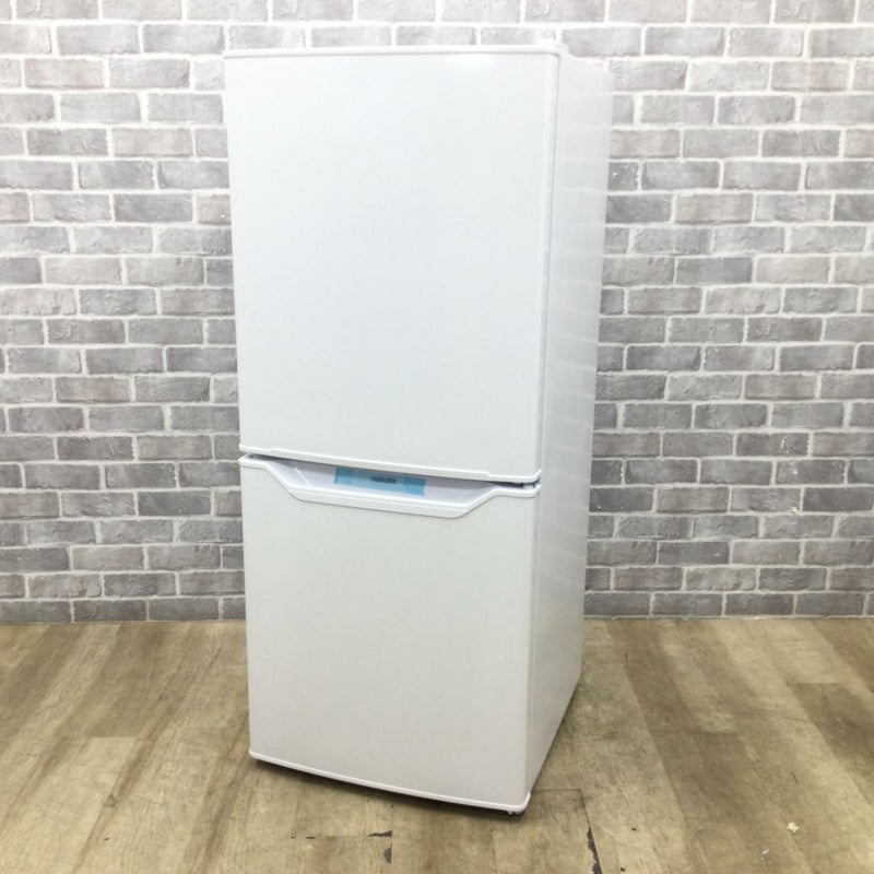 山善 冷蔵庫 2ドア 106L 右開き アウトレット未使用品 YFR-D111(W) 2025年製