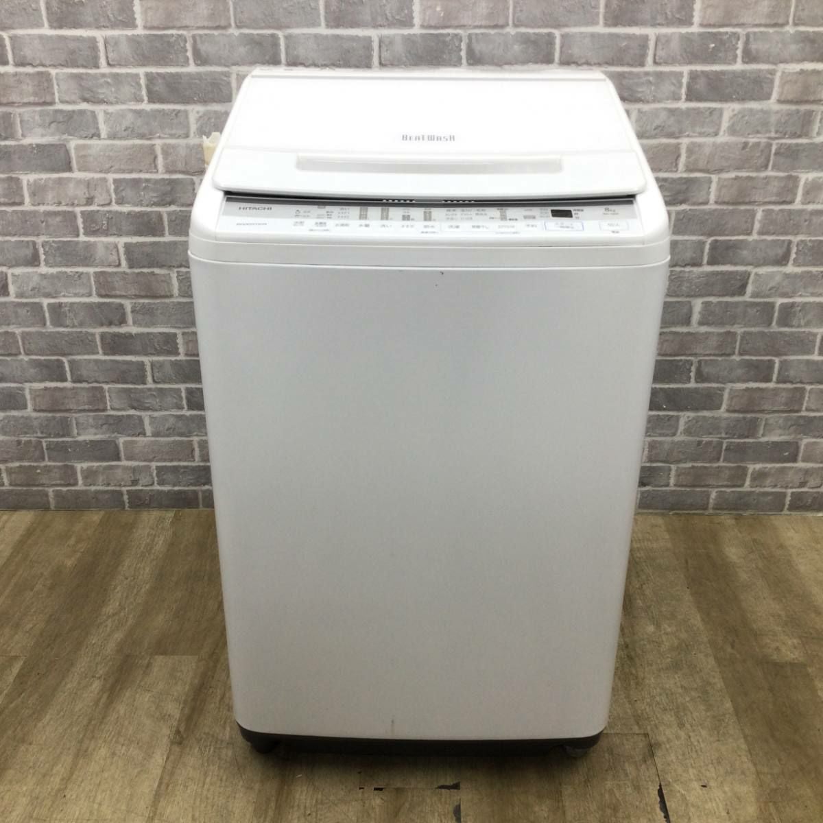 日立 全自動洗濯機 8.0kg BW-V80F 2021年製