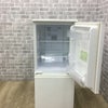 シャープ 冷蔵庫 2ドア 137L どっちもドア SJ-D14A-W 2015年製