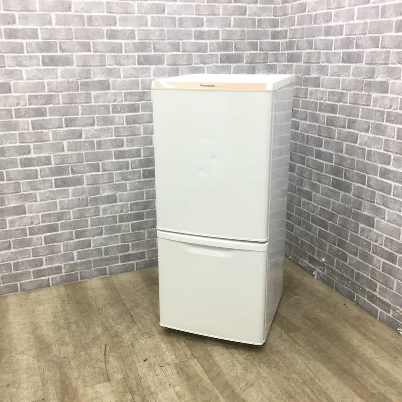 パナソニック 冷蔵庫 2ドア 138L 右開き NR-B147W-W 2015年製