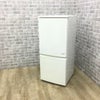シャープ 冷蔵庫 2ドア 137L どっちもドア SJ-C14B-W 2016年製