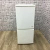 シャープ 冷蔵庫 2ドア 137L どっちもドア SJ-C14B-W 2016年製
