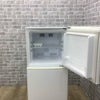 ユーイング 冷蔵庫 2ドア 140L 右開き UR-F140J(W) 2018年製