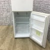 ユーイング 冷蔵庫 2ドア 140L 右開き UR-F140J(W) 2018年製