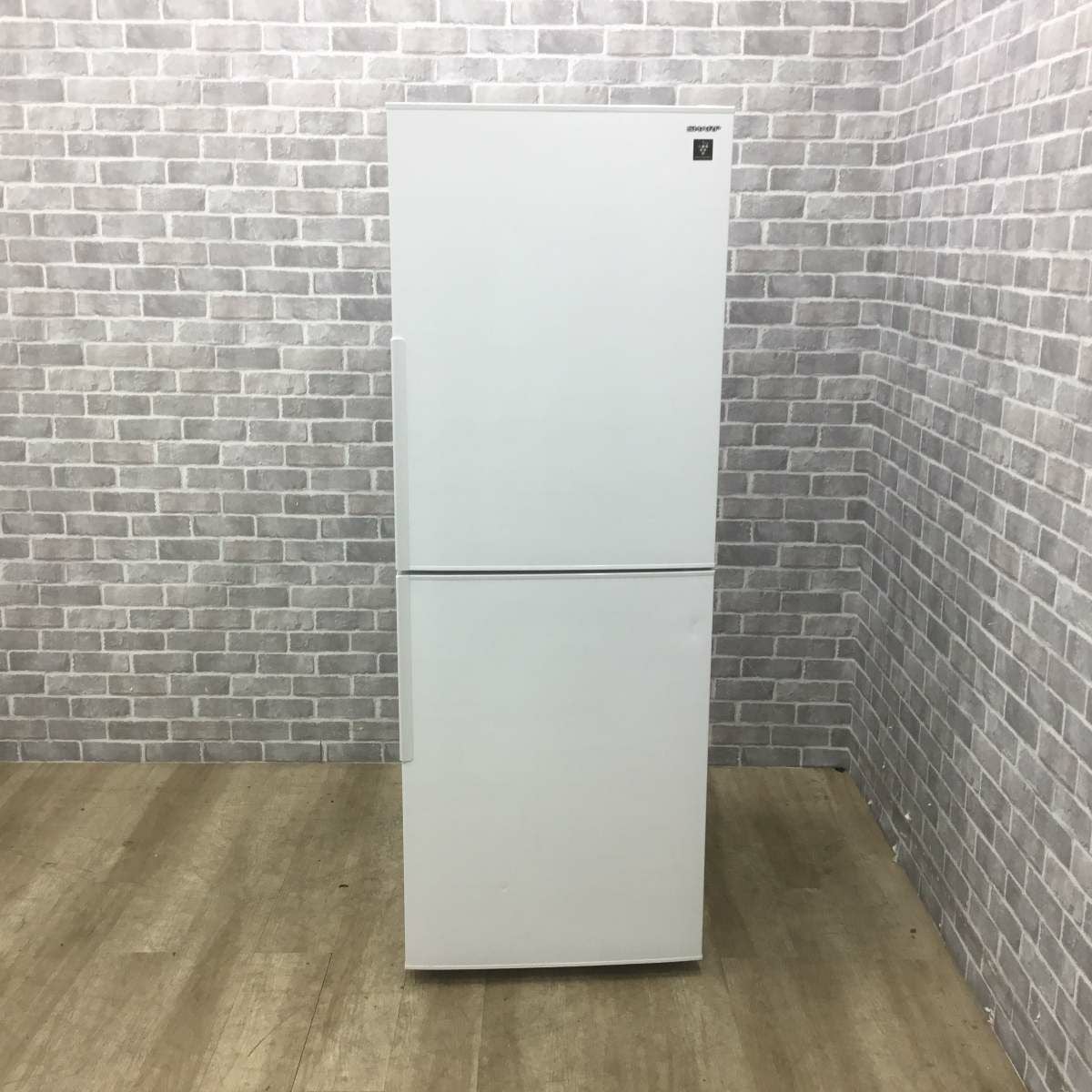 シャープ 冷蔵庫 2ドア 280L 右開き SJ-PD28E-W 2019年製