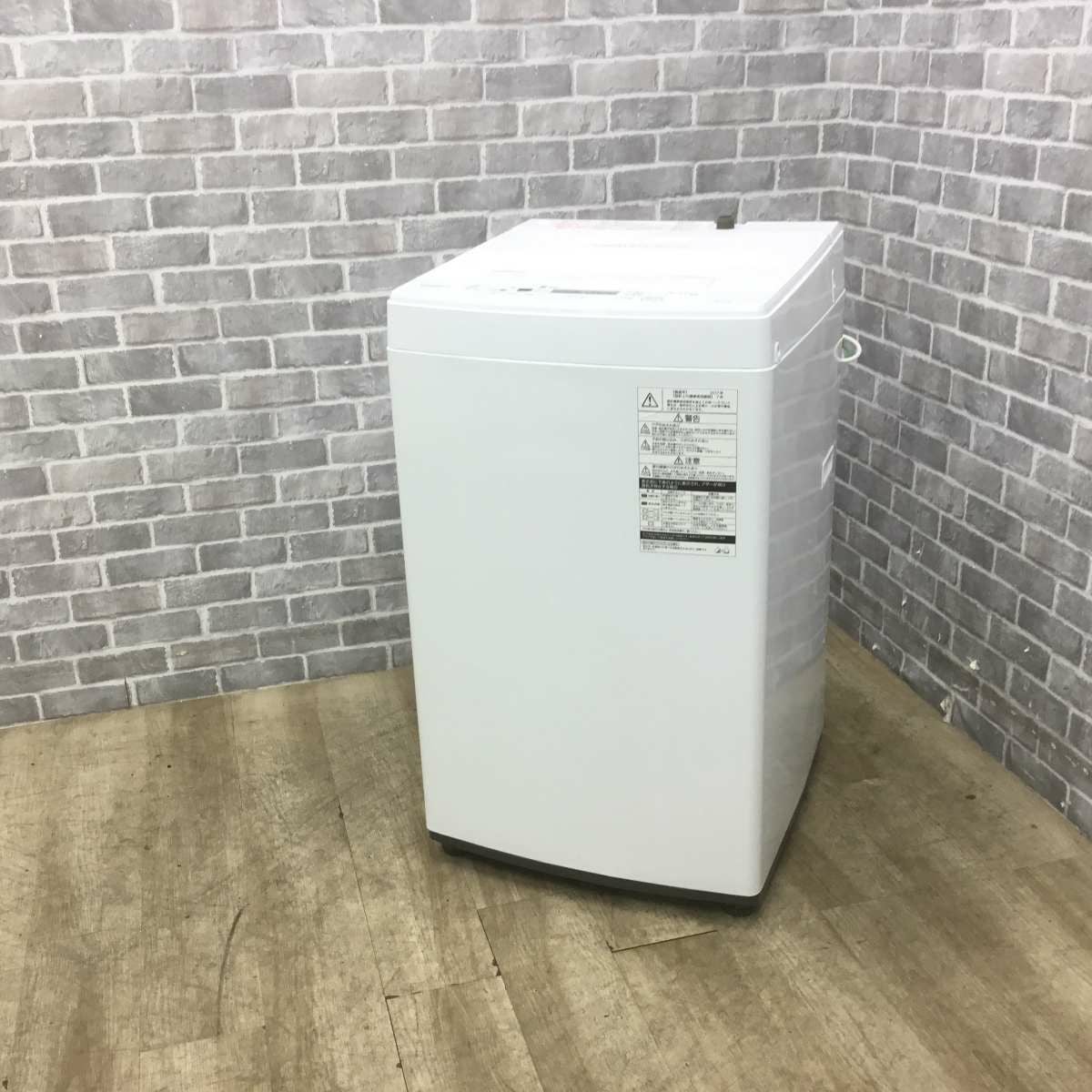 東芝 全自動洗濯機 4.5kg AW-45M5(W) 2017年製