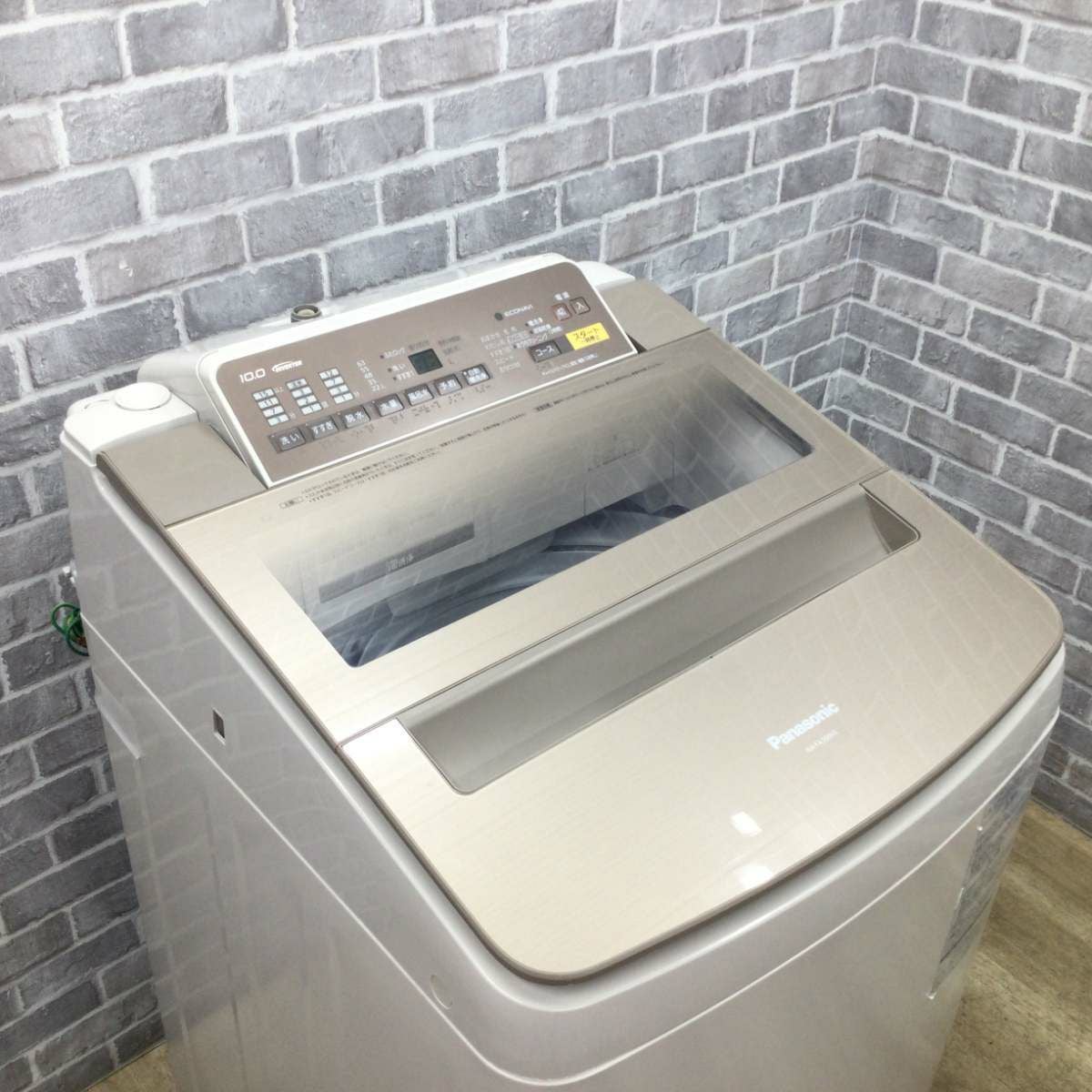 パナソニック 全自動洗濯機 10.0kg NA-FA100H3-T 2017年製