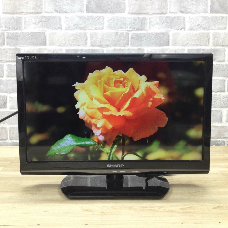 シャープ AQUOS  液晶テレビ 19インチ LC-19K20 2015年製