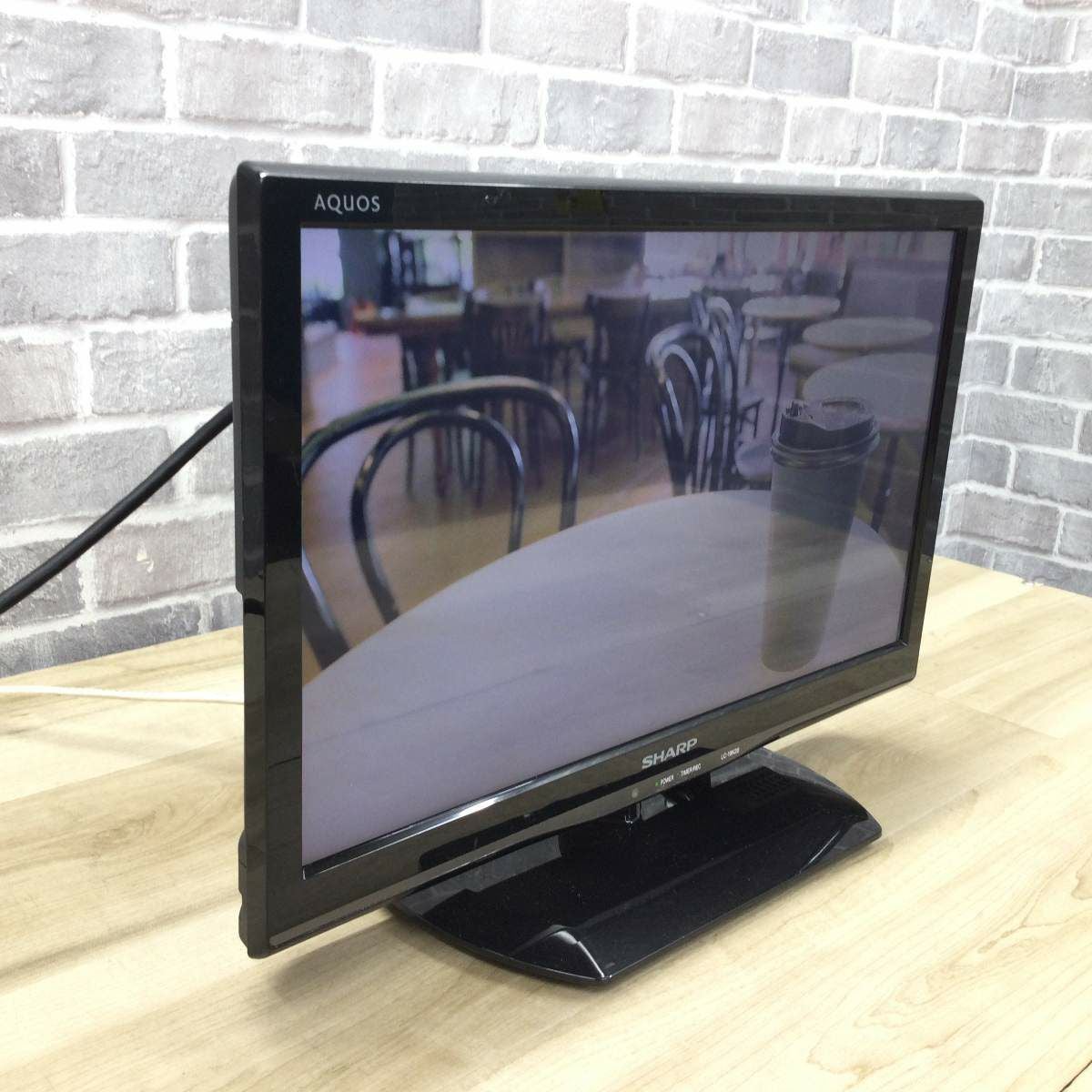 シャープ AQUOS  液晶テレビ 19インチ LC-19K20 2015年製