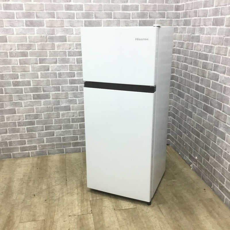 ハイセンス 冷蔵庫 2ドア 124L 右開き HR-B12HW 2023年製