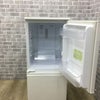 シャープ 冷蔵庫 2ドア 137L どっちもドア SJ-D14E-W 2019年製