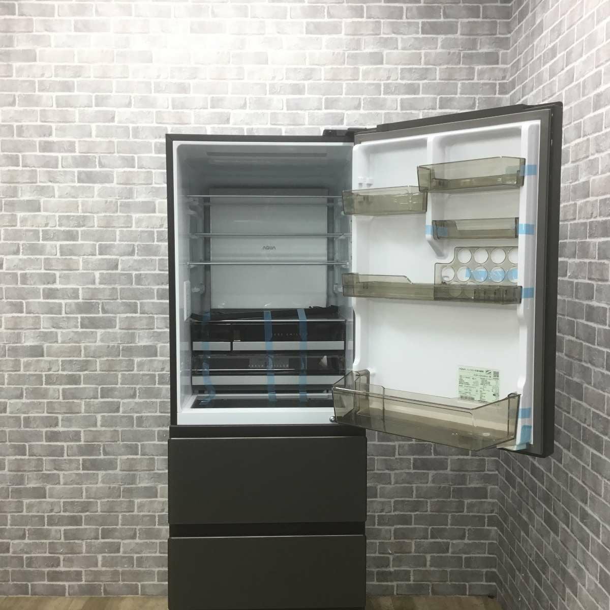 アクア 冷蔵庫 4ドア 452L 右開き 【アウトレット】 AQR-VZA45R(K) 2025年製