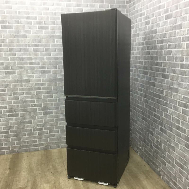 アクア 冷蔵庫 4ドア 458L 右開き 【アウトレット】 AQR-V46R-K 2025年製