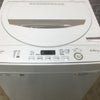 シャープ 全自動洗濯機 4.5kg ES-GE4D 2019年製