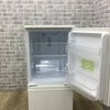 シャープ 冷蔵庫 2ドア 137L どっちもドア SJ-D14C-W 2017年製