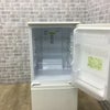 シャープ 冷蔵庫 2ドア 137L どっちもドア SJ-D14D-W 2018年製