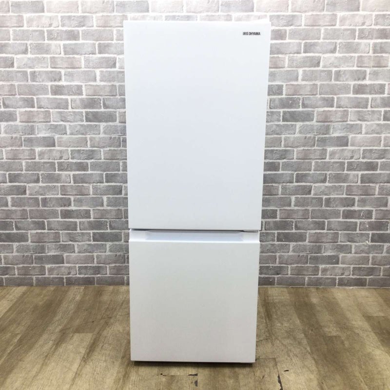 アイリスオーヤマ 冷蔵庫 2ドア 133L 右開き IRSD-13A-W 2023年製 
