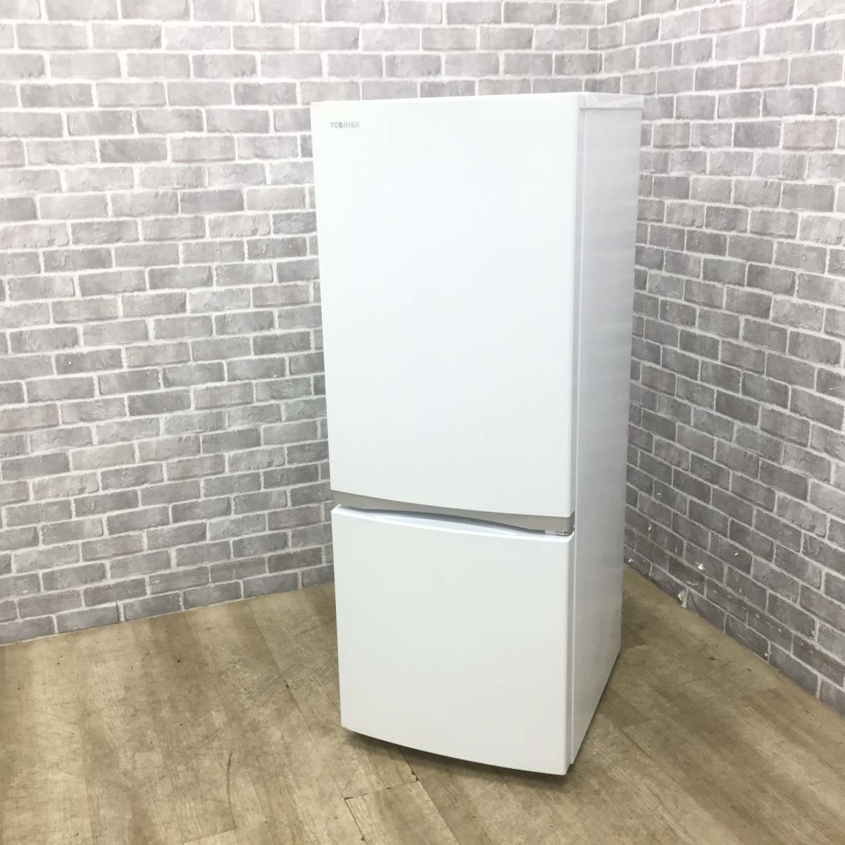 東芝 冷蔵庫 2ドア 153L 右開き GR-R15BS(W) 2019年製 | リユース家電Happy