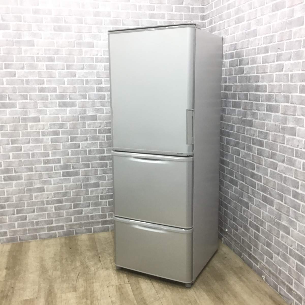 【売約済み】3ドア冷蔵庫 350L シャープ SJ-W352E-S 2019年製 どっちもドア 中古動作品 クリーニング済 シャープ 冷蔵庫 3ドア 350L どっちもドア SJ-W352E-S 2019年製