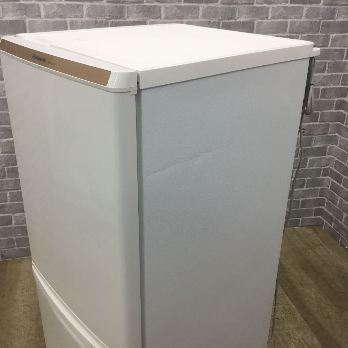 パナソニック 冷蔵庫 2ドア 138L 右開き NR-BW14BC-W 2018年製