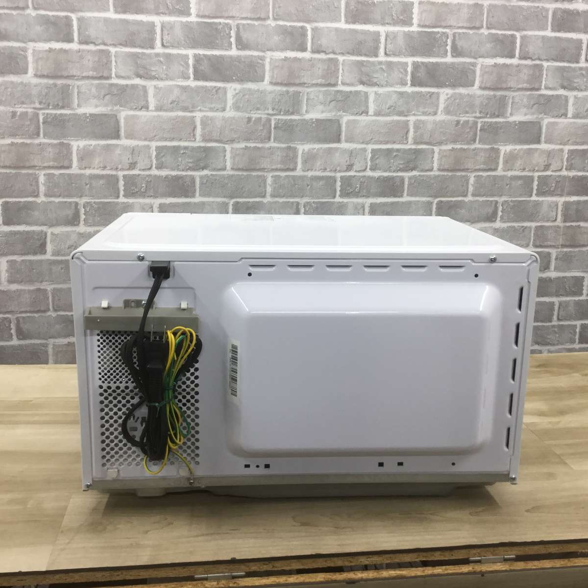 山善 電子レンジ 500W 23L ヘルツフリー フラット YRV-F230(W) 2023年製