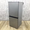 アクア 冷蔵庫 2ドア 126L 右開き AQR-J13H(S) 2018年製