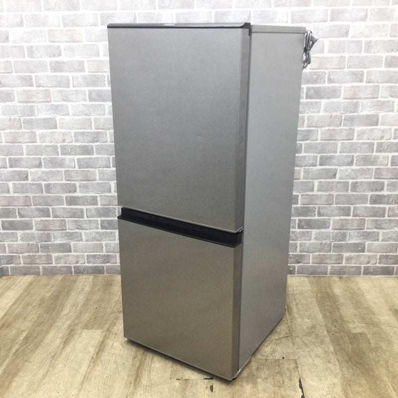アクア 冷蔵庫 2ドア 126L 右開き AQR-J13H(S) 2018年製