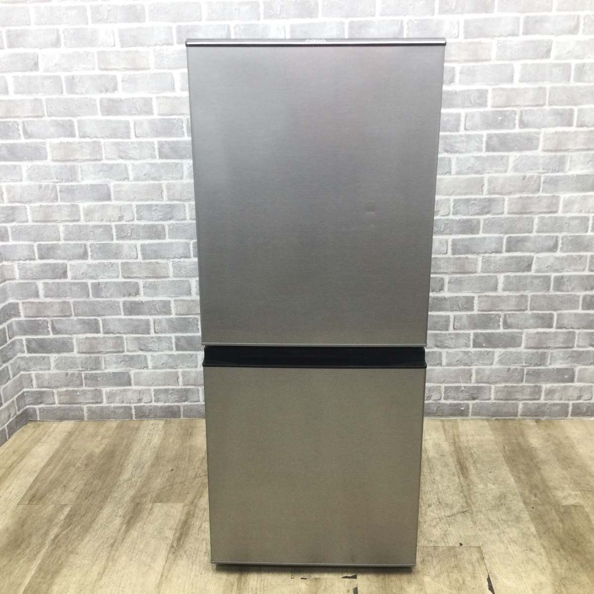 アクア 冷蔵庫 2ドア 126L 右開き AQR-J13H(S) 2018年製