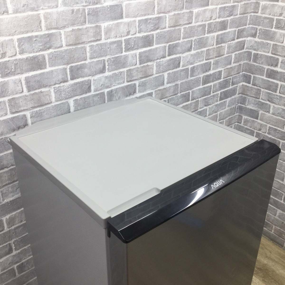 アクア 冷蔵庫 2ドア 126L 右開き AQR-J13H(S) 2018年製