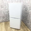 山善 冷蔵庫 2ドア 106L 右開き YFR-D111(W) 2021年製