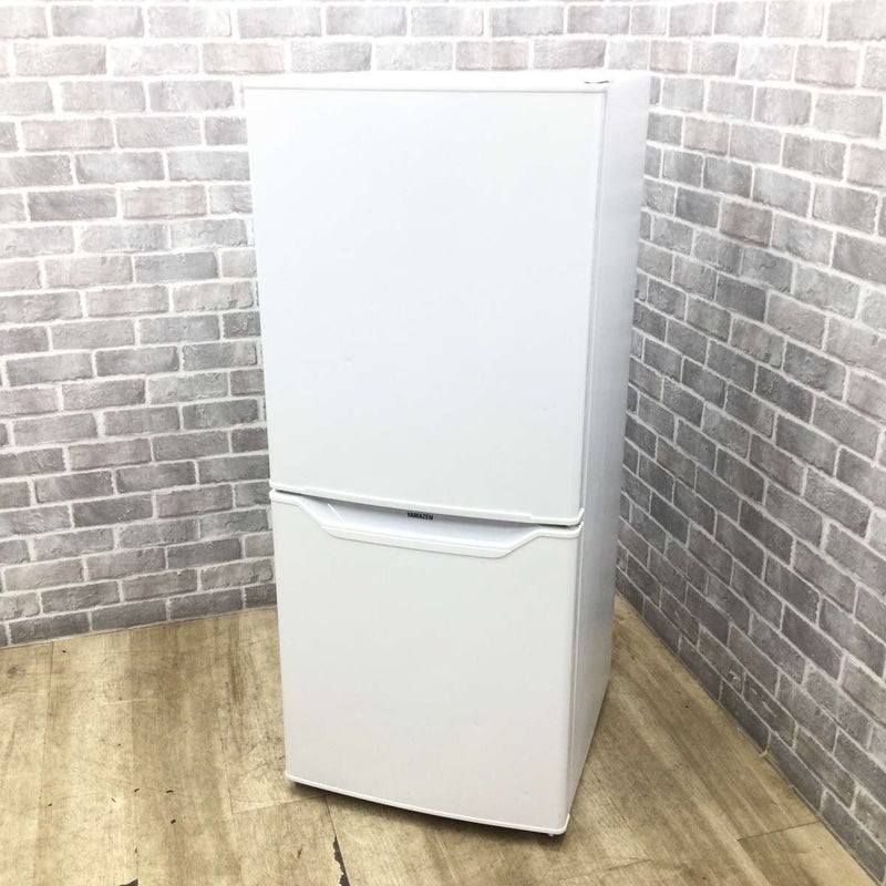 山善 冷蔵庫 2ドア 106L 右開き YFR-D111(W) 2021年製