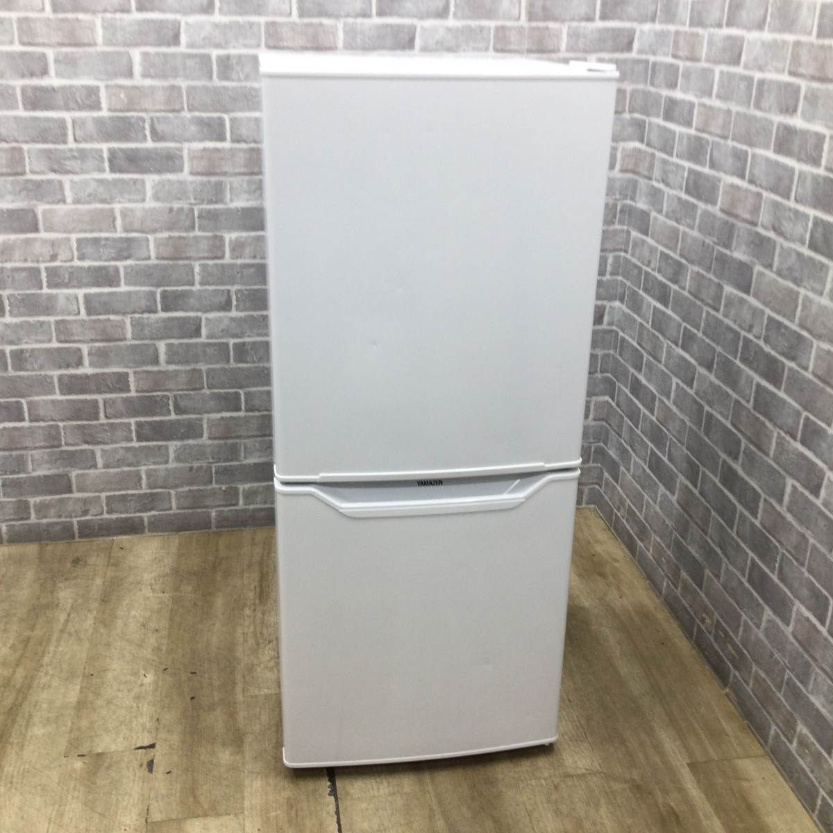 山善 冷蔵庫 2ドア 106L 右開き YFR-D111(W) 2021年製