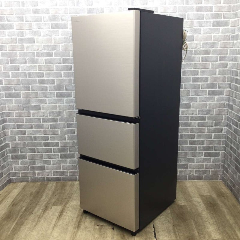 日立 冷蔵庫 3ドア 265L 右開き R-27SV-N 2023年製