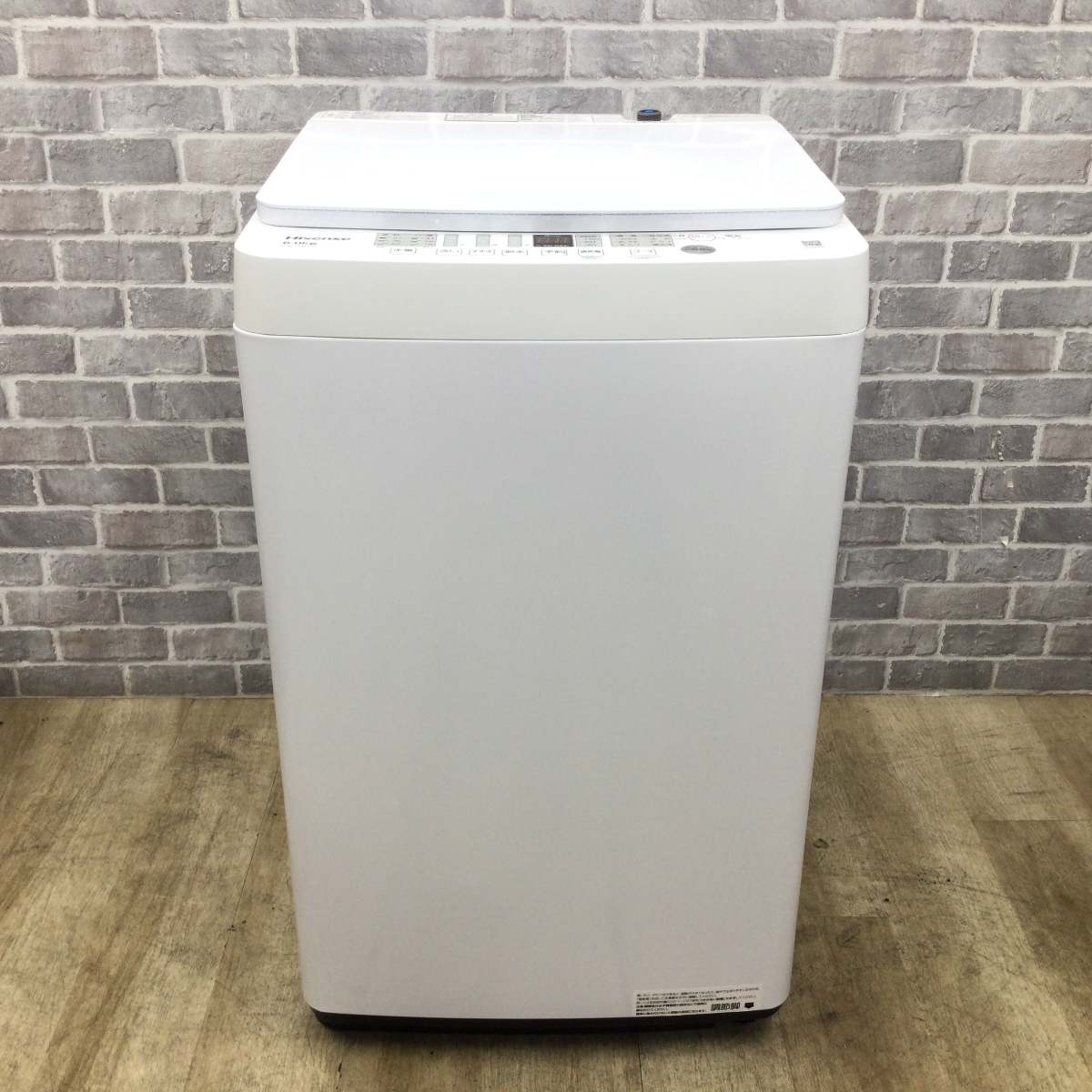 ハイセンス 全自動洗濯機 6.0kg HW-T60H 2024年製