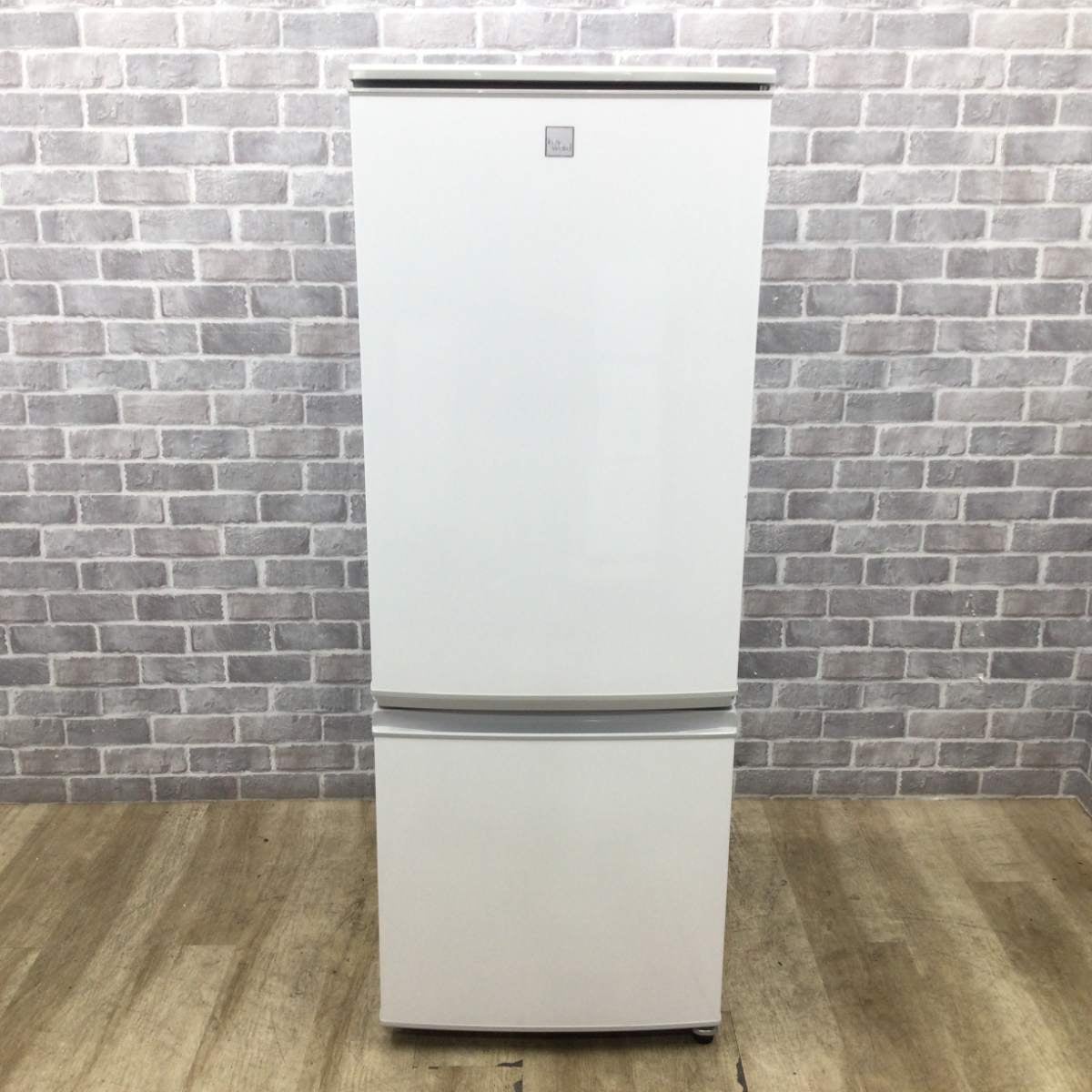 シャープ 冷蔵庫 2ドア 167L どっちもドア SJ-17E6-KW 2019年製
