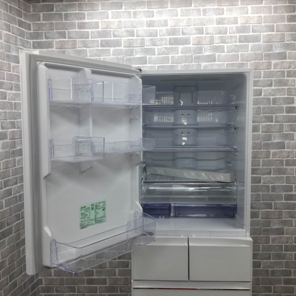 三菱電機 冷蔵庫 5ドア 455L 左開き MR-B46AL-W