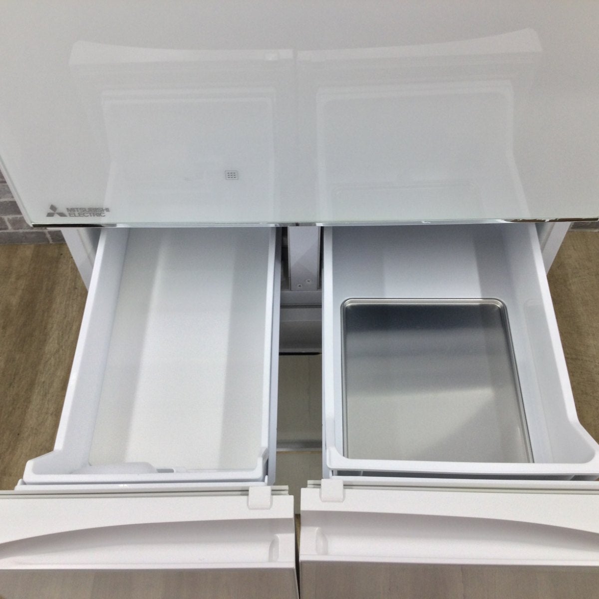 三菱電機 冷蔵庫 5ドア 455L 左開き MR-B46AL-W