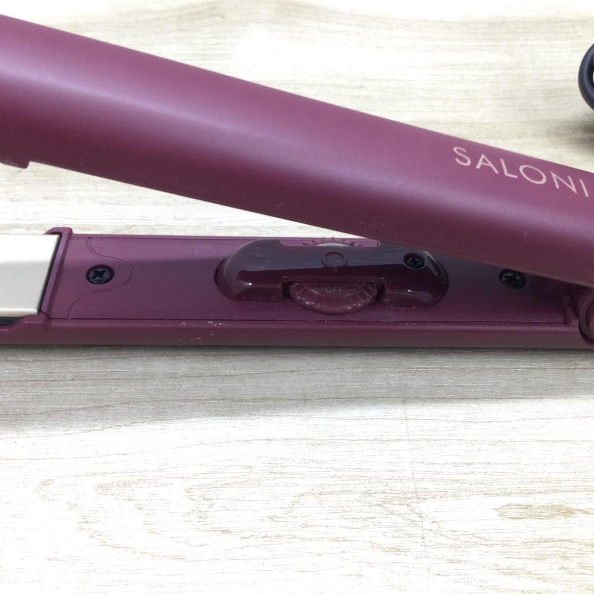 SALONIA ストレートヘアアイロン 24mm SL-004SNR 2021年製