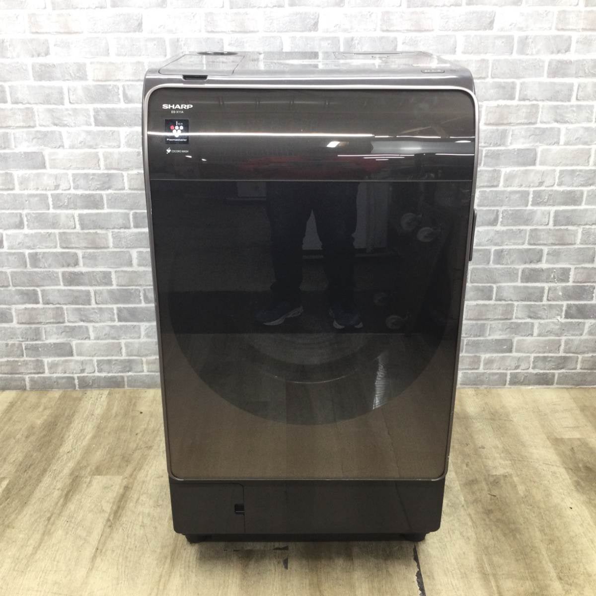 シャープ ドラム式洗濯乾燥機 11.0kg 乾燥容量 6.0kg 左開き ES-X11A-TL 2023年製