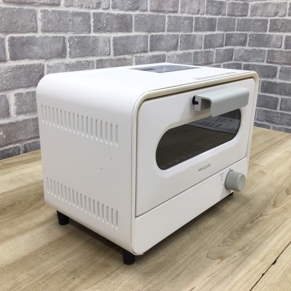 MAXZEN オーブントースター 1000W MT-TD01-WH 2024年製