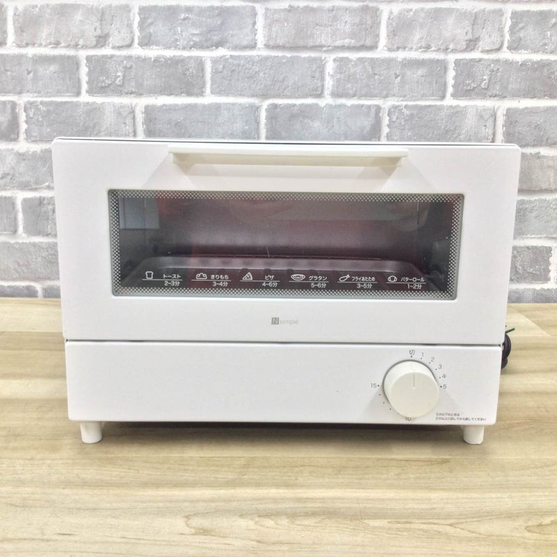 ニトリ オーブントースター 900W NT07_WH 2024年製