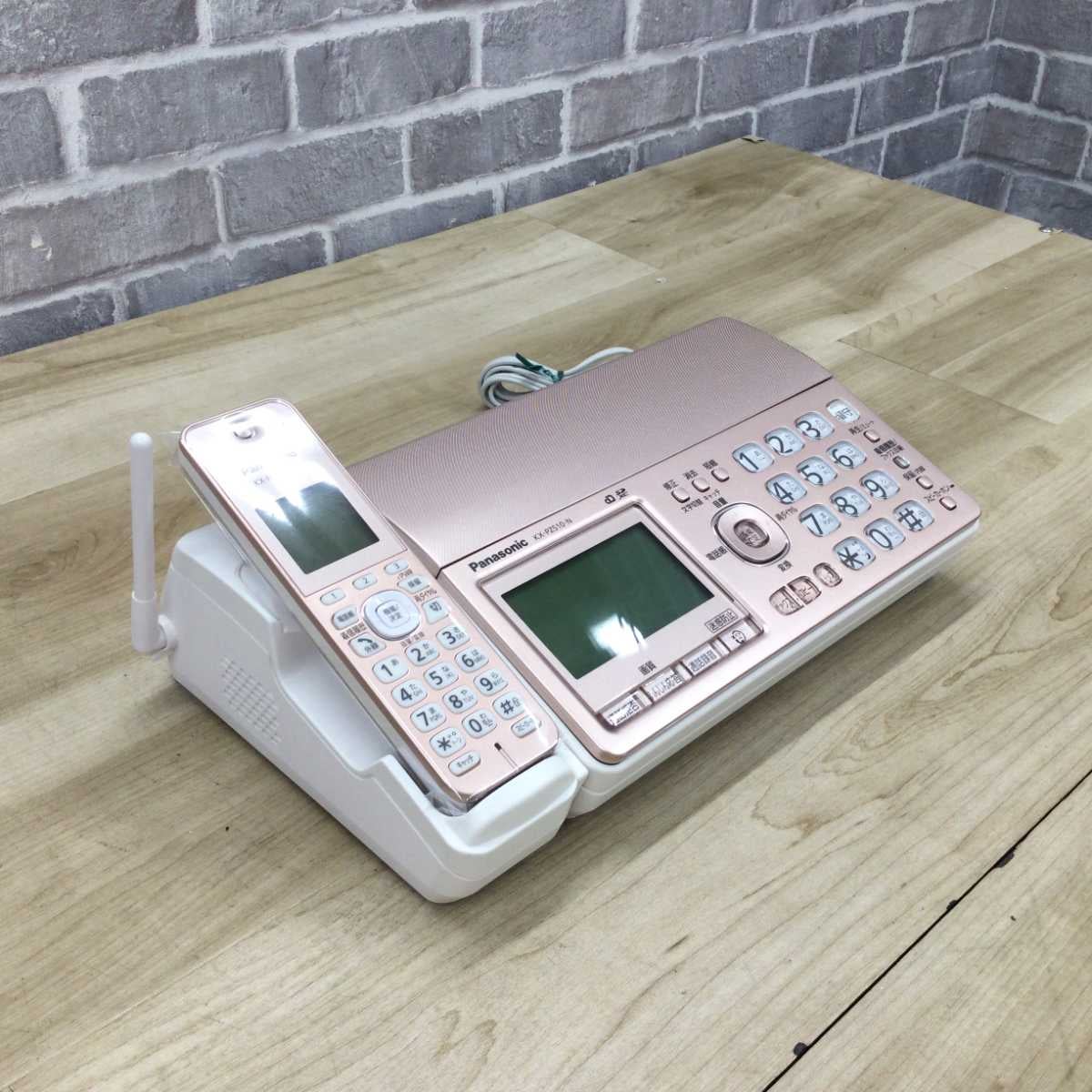 パナソニック デジタルコードレスFAX付電話機 子機1台 KX-PZ510DL-N 2018年製