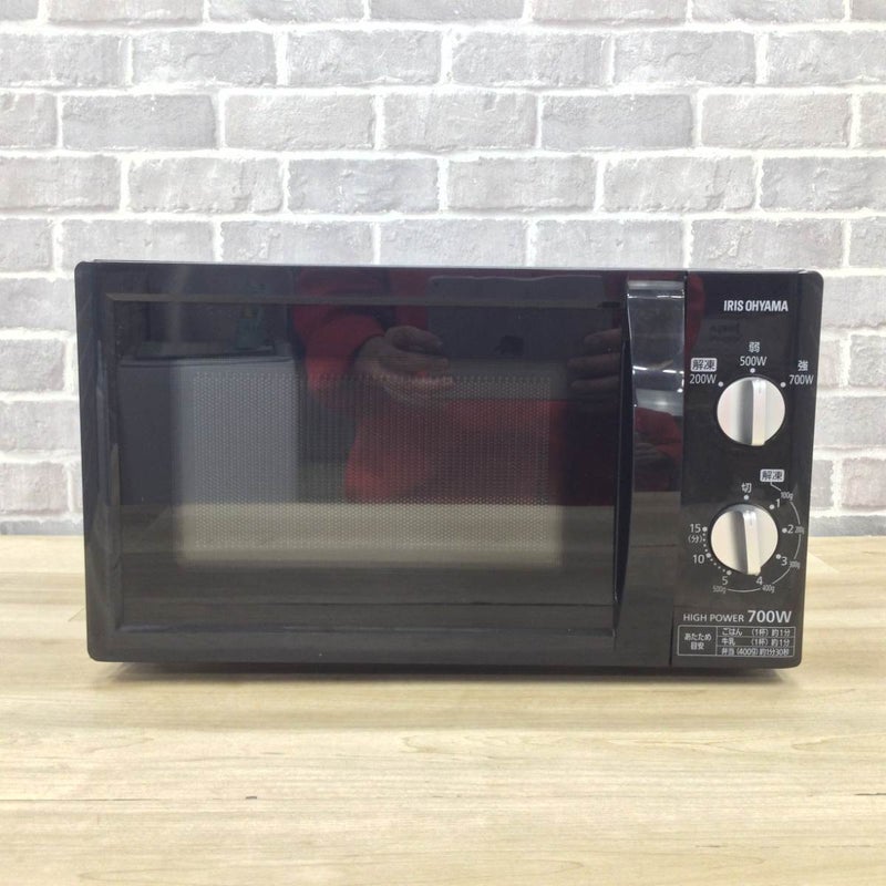 アイリスオーヤマ 電子レンジ 700W 17L 50Hz PMB-T176-5-B 2019年製