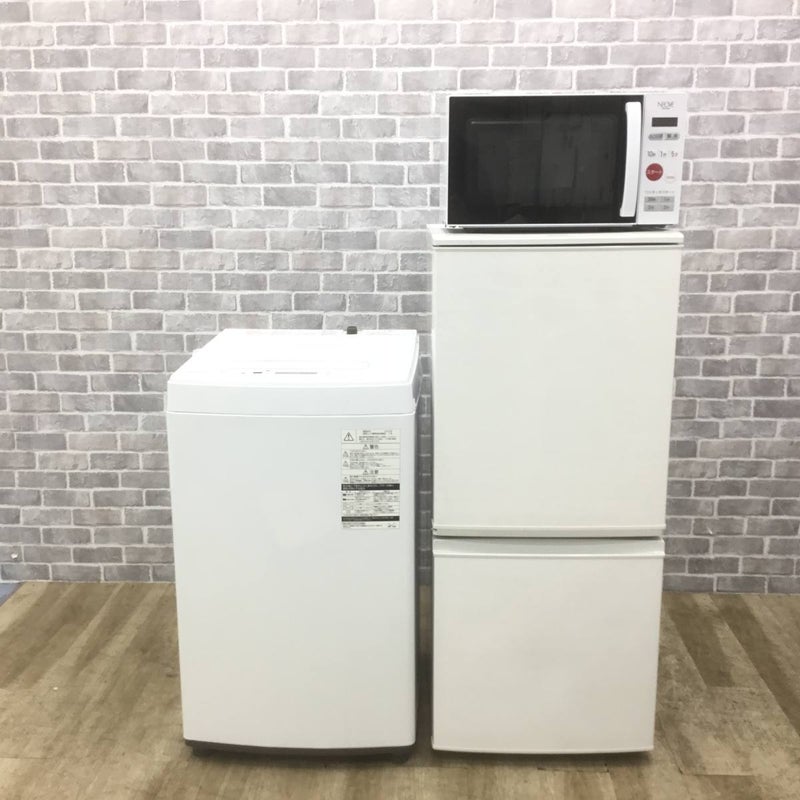 家電3点セット 冷蔵庫 洗濯機 電子レンジ(東日本専用)