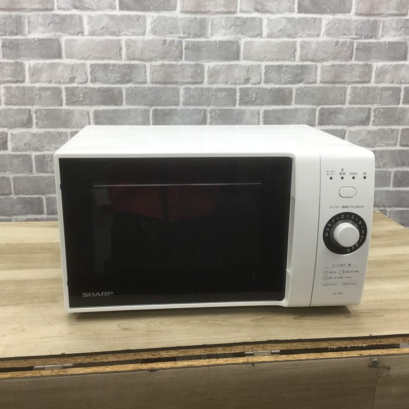シャープ 電子レンジ 520W 18L ヘルツフリー RE-TM18-W 2020年製