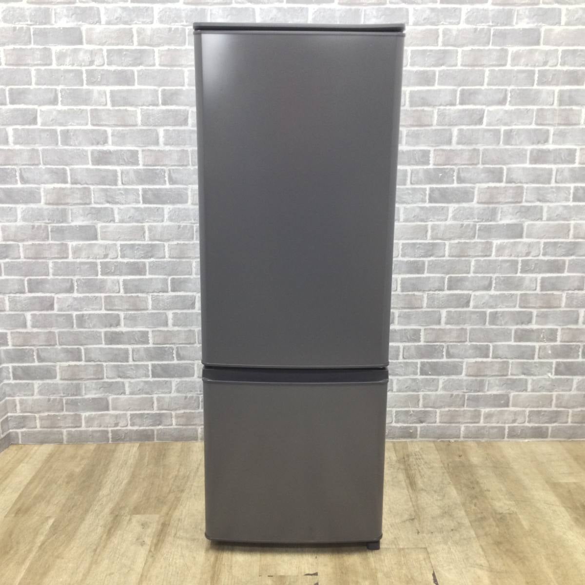 三菱電機 冷蔵庫 2ドア 168L 右開き MR-P17G-H 2022年製