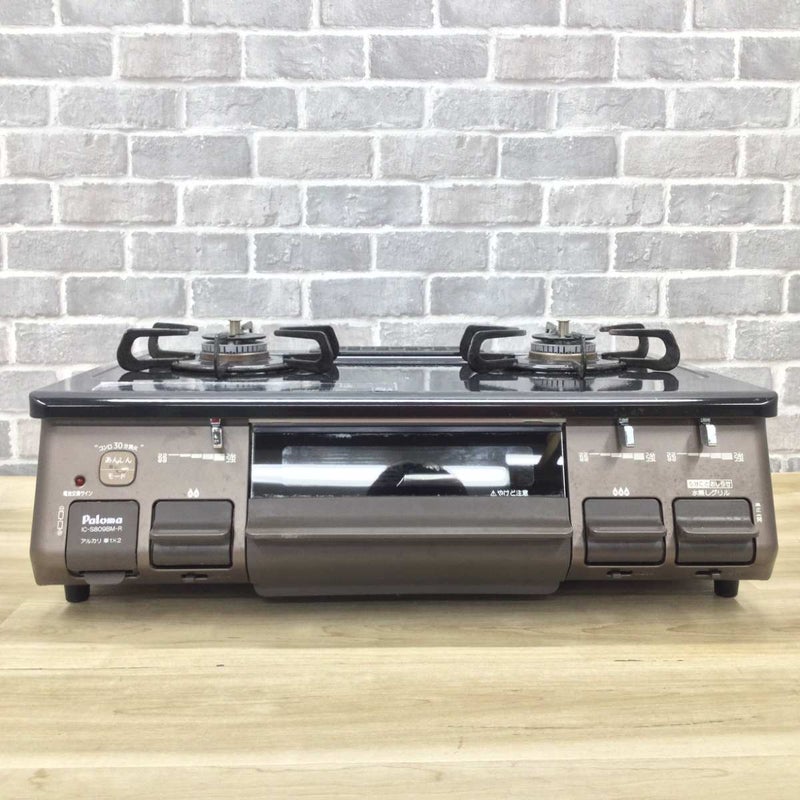 パロマ ガスコンロ LPガス 約60cm幅 IC-S809BM-R LP 2024年製
