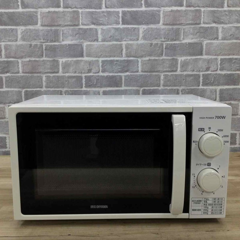 アイリスオーヤマ 電子レンジ 17L 700W 50HZ IMG-T177-5-W 2021年製
